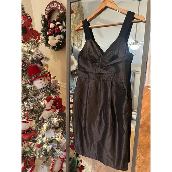 Banana Republic Brown Cocktail Dress Size 0 - Picture 1 of 7